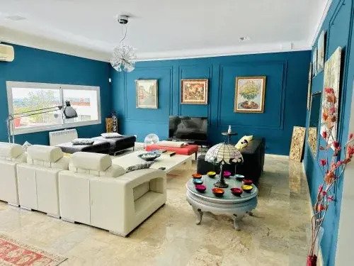 Mallorca - Modernisierte Villa mit Pool, Tennisplatz, Gästehaus und Panoramablick