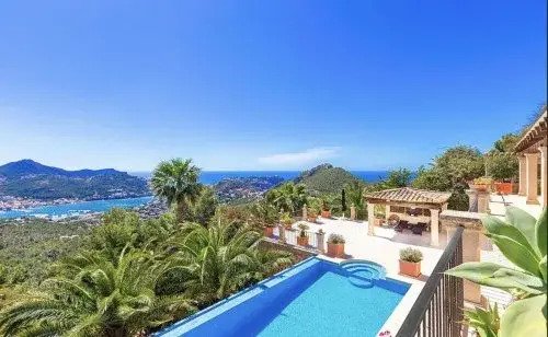 Mallorca - Exklusive Villa in Port Andratx mit Gäste Apartment und 2 Pools.